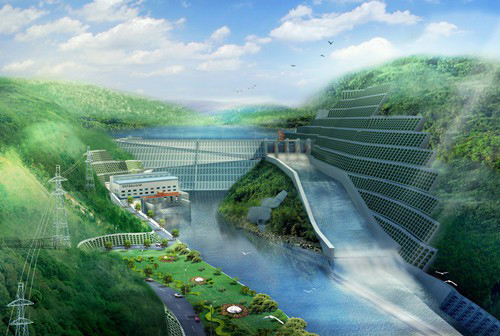 城口老挝南塔河1号水电站项目
